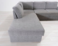 Lataa kuva Galleria-katseluun, 4-istuttava vuodesohva harmaa
