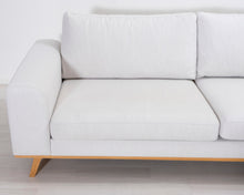 Lataa kuva Galleria-katseluun, 6-istuttava kulmasohva vaaleanharmaa
