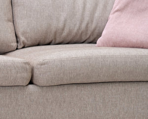 5-istuttava kulmasohva beige