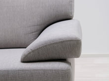 Lataa kuva Galleria-katseluun, Asko Florence 3-istuttava kangassohva harmaa
