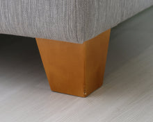 Lataa kuva Galleria-katseluun, Asko Florence 3-istuttava kangassohva vaaleanharmaa
