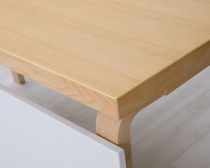 Artek työpöytä 70 x 150 cm koivu / valkoinen