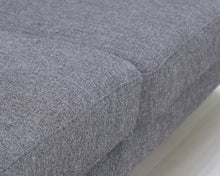 Lataa kuva Galleria-katseluun, Asko AVEC S 2,5-istuttava kangassohva harmaa
