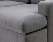 Lataa kuva Galleria-katseluun, 4-istuttava divaanisohva harmaa
