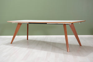 Natuzzi 2-istuttava nahkasohva valkoinen