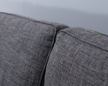Lataa kuva Galleria-katseluun, Asko Teresa 6-istuttava kulmasohva harmaa
