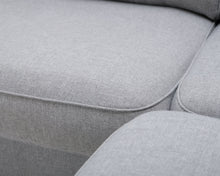 Lataa kuva Galleria-katseluun, Asko 4-istuttava kulmasohva harmaa
