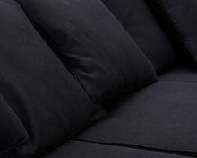 Lataa kuva Galleria-katseluun, 4-istuttava divaanisohva tummanharmaa
