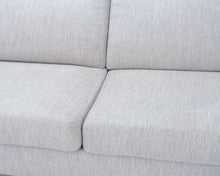 Lataa kuva Galleria-katseluun, Asko Florence 3-istuttava kangassohva vaaleanharmaa
