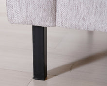 Lataa kuva Galleria-katseluun, 4-istuttava kulmasohva vaaleanharmaa
