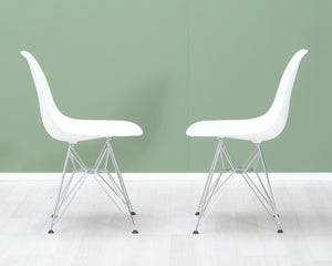 Vitra Eames DSR tuoli valkoinen