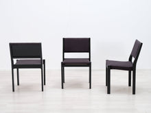 Lataa kuva Galleria-katseluun, Artek 611 ruokatuoli mustalla tekstiiliverhoilulla
