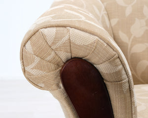 Kangasnojatuoli beige