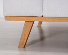 Lataa kuva Galleria-katseluun, 6-istuttava kulmasohva vaaleanharmaa
