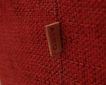 Lataa kuva Galleria-katseluun, Asko 4-istuttava kulmasohva punainen
