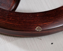 Lataa kuva Galleria-katseluun, Nahkainen nojatuoli ja rahi viininpunainen
