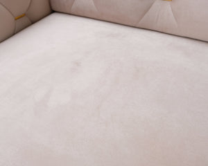 3-istuttava kangassohva beige