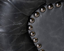 Lataa kuva Galleria-katseluun, 3-istuttava nahkasohva harmaa
