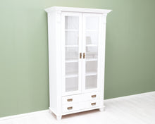 Lataa kuva Galleria-katseluun, Astiakaappi valkoinen
