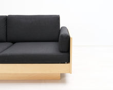 Lataa kuva Galleria-katseluun, Artek Ben af Schultén 556 3-istuttava sohva musta
