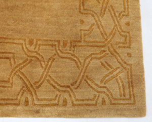 Käsinsolmittu nepalilainen villamatto 205 x 305 cm
