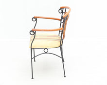 Lataa kuva Galleria-katseluun, Ranskalainen valurautainen nojatuoli
