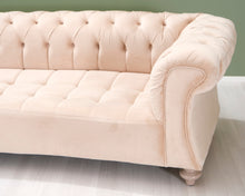 Lataa kuva Galleria-katseluun, 4-istuttava kangassohva beige
