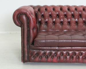 Chesterfield englantilainen nahkasohva