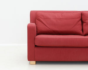 Artek 593 sohva punainen