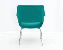 Lataa kuva Galleria-katseluun, Martela Kilta nojatuoli sinivihreä
