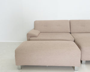 Asko JADE 3-istuttava divaanisohva rahilla beige