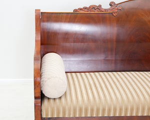 Biedermeier sohva monivärinen