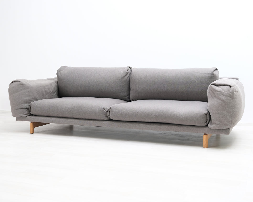 Muuto Rest 3-istuttava kangassohva harmaa