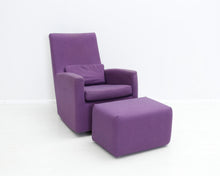 Lataa kuva Galleria-katseluun, HT Collection Swing nojatuoli rahilla violetti
