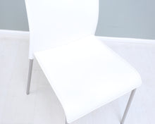 Lataa kuva Galleria-katseluun, Calligaris kokonahkainen ruokapöydän tuoli

