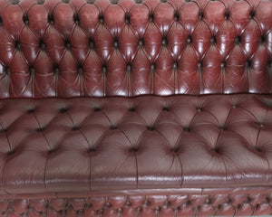 Chesterfield englantilainen nahkasohva