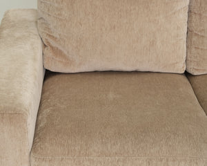 Pohjanmaan Tokyo 3-istuttava kangassohva beige