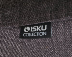 Isku Collection 2-istuttava kangassohva tummanharmaa