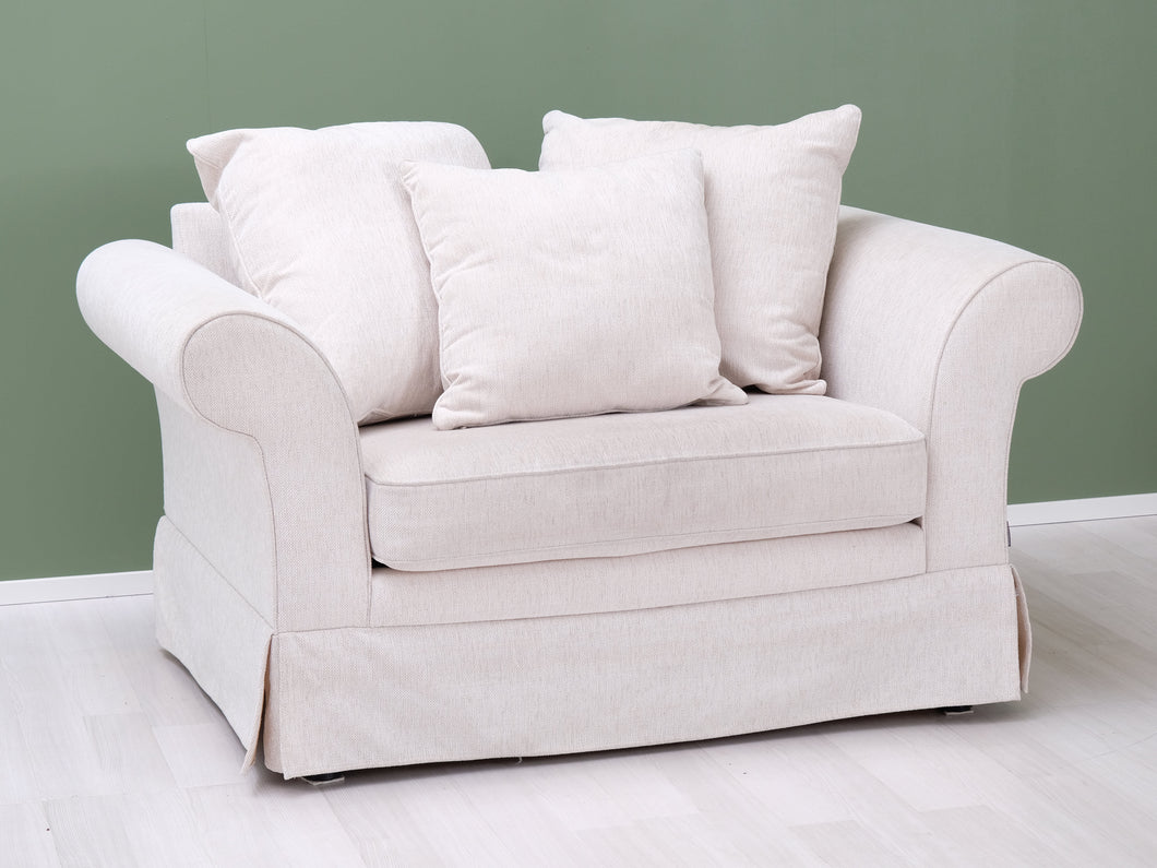 Furninova kangasnojatuoli beige