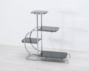 Bauhaus Plant Stand by Emile Guyot for ThonetThonet bauhaus-tyylinen kukkapöytä 1930-luku