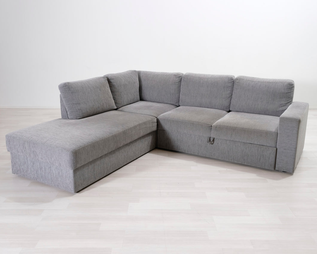 4-istuttava vuodesohva harmaa