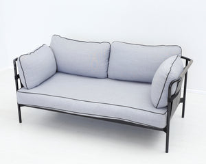 Hay Can 2-istuttava sohva harmaa