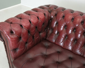 Chesterfield englantilainen nahkasohva