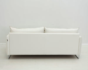 Pohjanmaan Chic 3h-sohva Soft Antique-nahka valkoinen