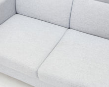 Lataa kuva Galleria-katseluun, Isku Classic 2-istuttava sohva harmaa
