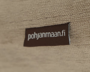 Pohjanmaan Tokyo 3-istuttava kangassohva beige