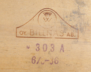 Billnäs työpöytä 303 A.