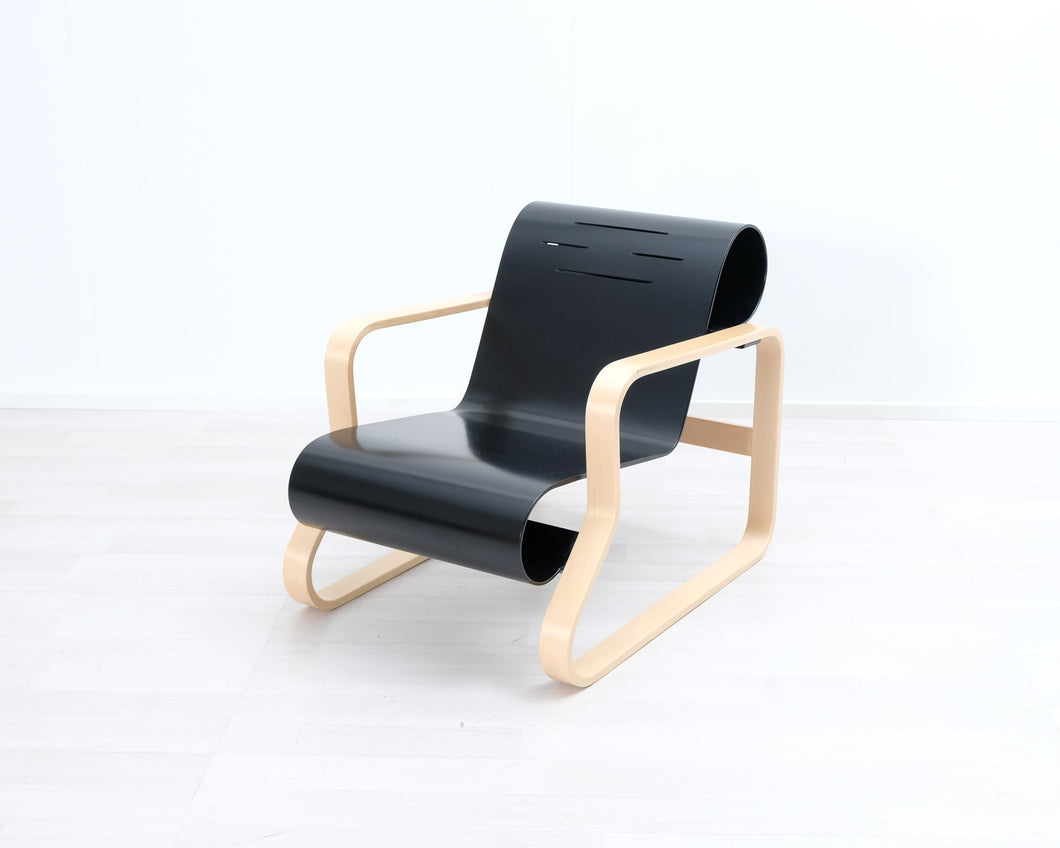 Artek Paimio 41 nojatuoli koivu / musta