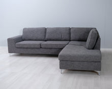 Lataa kuva Galleria-katseluun, Asko Teresa 6-istuttava kulmasohva harmaa
