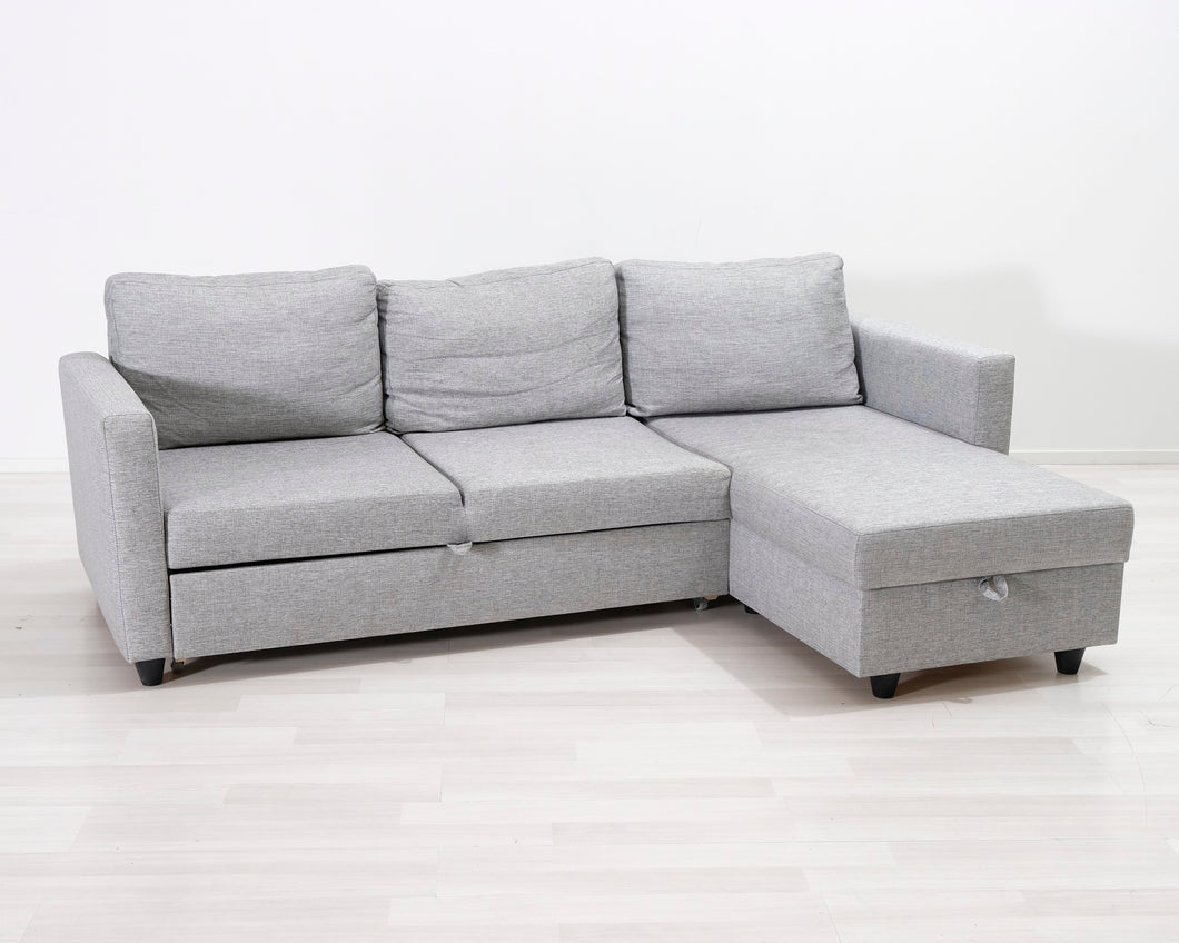 3-istuttava vuodesohva harmaa